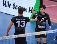 Volleyball 1. Bundesliga  Saison 17/18:  TV Rottenburg -  Volley Bisons Buehl