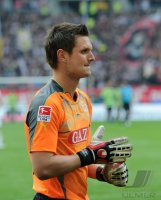 Fussball 1. Bundesliga  Saison 2011/2012 : JUBEL Torwart Sven Ulreich (VfB Stuttgart)
