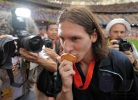 FUSSBALL  Olympia 2008  Peking  Finale Nigeria - Argentinien