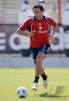 1. Fussball Bundesliga : Training beim FC Bayern Muenchen