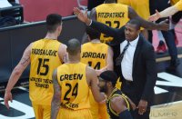Basketball 1. Bundesliga 15/16 Hauptrunde: Walter Tigers Tuebingen - MHP RIESEN Ludwigsburg