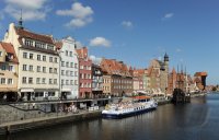 Fussball International EM 2012 : Stadtansicht von Danzig