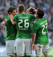 Fussball 1. Bundesliga, Saison 2011/2012: SV Werder Bremen - FC Augsburg