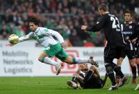 FUSSBALL 1. BUNDESLIGA: Bremen - Frankfurt