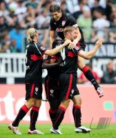 FUSSBALL 1. BUNDESLIGA: Borussia Moenchengladbach - VfB Stuttgart