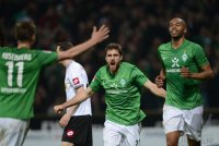 Fussball 1. Bundesliga  Saison 11/12:  SV Werder Bremen - Borussia Moenchengladbach
