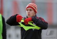 Fussball 1. Bundesliga: Training beim FC Bayern Muenchen