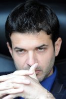 FUSSBALL SERIE A:  Trainer Andrea Stramaccioni (Inter Mailand)