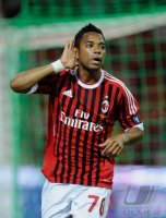 FUSSBALL SERIE A:  JUBEL Robinho (AC Mailand)