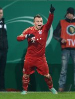 FUSSBALL DFB POKAL  Saison 2012/2013:  FC Augsburg - FC Bayern Muenchen