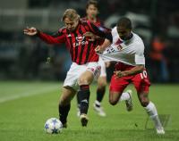 FUSSBALL CHL   AC Mailand - Olympique Lyon