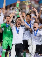 Fussball U 21 EM 2017 ENDSPIEL: JUBEL Sieger Deutschland