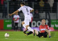 Fussball Regionalliga Suedwest 2020/2021: TSG Balingen - TSV Steinbach Haiger