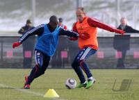 Fussball 1. Bundesliga : Training beim FC Bayern Muenchen