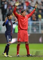 FUSSBALL INTERNATIONAL:  Torwart Diego Alves (Brasilien)