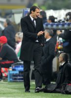 Fussball CHL  Saison 2011/2012: Trainer Massimiliano Allegri (AC Mailand)