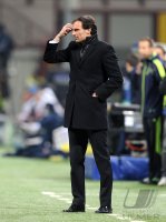 Fussball CHL  Saison 2011/2012:  Trainer Massimilliano Allegri (AC Mailand)