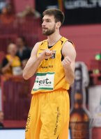 Basketball 1. Bundesliga 14/15 Hauptrunde:  Walter Tigers Tuebingen - ratiopharm Ulm