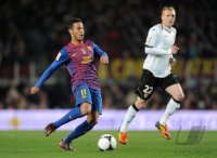 FUSSBALL International  COPA DEL REY  11/12: Thiago Alcantara (Barca)