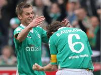 Fussball 1. Bundesliga: Bremen - Schalke