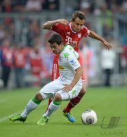 Fussball  1. Bundesliga Saison 2013/2014: FC Bayern Muenchen - Borussia Moenchengladbach