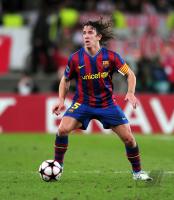 FUSSBALL  International CHL 09/10 : Carles Puyol (Barca)