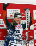 SKI   Weltcup Super G Damen  Veysonnaz JUBEL Siegerin Hilde Gerg (GER)