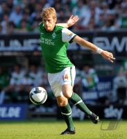 FUSSBALL, 1. BUNDESLIGA, SV Werder Bremen, HUNT Einzelaktion