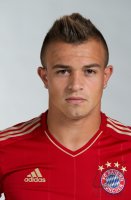 FUSSBALL Fotoshooting Xherdan Shaqiri (FC Bayern Muenchen)