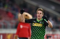Fussball  1. Bundesliga  14/15: JUBEL Patrick Herrmann (Borussia Moenchengladbach)
