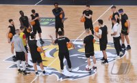 Basketball 2. Bundesliga 2021/2022: Training Tigers Tuebingen in der Paul Horn Arena