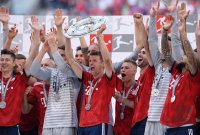 Fussball 1. Bundesliga Saison 17/18: Meister FC Bayern Muenchen