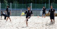 Training Beachsoccer Nationalteam von Tahiti