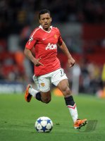 Fussball CHL  Saison 2010/2011:  Nani  (Manchester United FC)