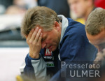 FUSSBALL 1. Bundesliga Enttuscht; Arminia Trainer Benno Mhlmann