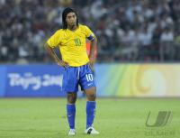 FUSSBALL  Olympia 2008   Halbfinale  Maenner   Argentinien - Brasilien