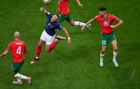 FUSSBALL WM 2022 Halbfinale Frankreich - Marokko