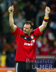 Fussball 1. Bundesliga: Leverkusen - Rostock, FREUDE NOWOTNY