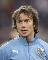 Fussball International Testspiel: Diego Lugano  (Uruguay)