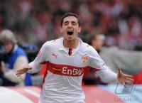 FUSSBALL 1. BUNDESLIGA 08/09: VfB Stuttgart  -  SV Werder Bremen