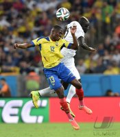 FUSSBALL WM 2014, Gruppenphase: Ecuador - Frankreich