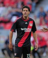 FUSSBALL  Europa League  2010/2011: Michael Ballack (Bayer 04 Leverkusen)