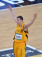 Basketball 1. Bundesliga  13/14: Walter Tigers Tuebingen - Artland Dragons