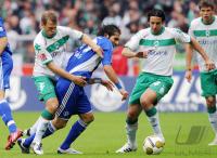 FUSSBALL 1. BUNDESLIGA: Bremen - Schalke