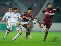 FUSSBALL  DFB Pokal 11/12  Achtelfinale:  VfB Stuttgart - Hamburger SV