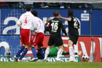 Fussball 1. Bundesliga: Hamburg - Frankfurt