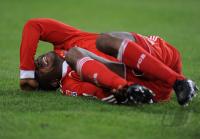 FUSSBALL  1. BUNDESLIGA  09/10    Edson Braafheid  (FC Bayern Muenchen)