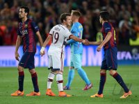 Fussball CHL 14/15 Halbfinale: FC Barcelona - FC Bayern Muenchen