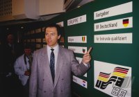 Fussball Auslosung EM 1988: Beckenbauer
