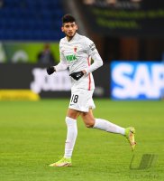 Fussball 1. Bundesliga Saison 21/22: TSG 1899 Hoffenheim - FC Augsburg